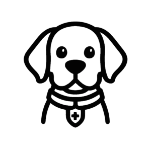 Dog and Shield Collar