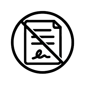 No contract